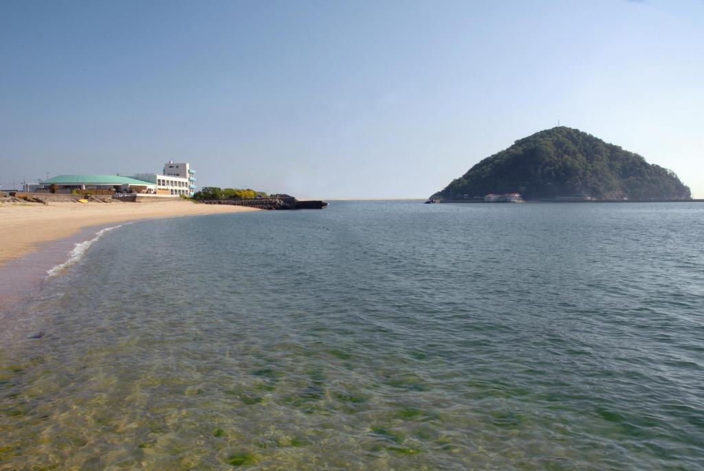 旅館の近くで見られる自然の景観