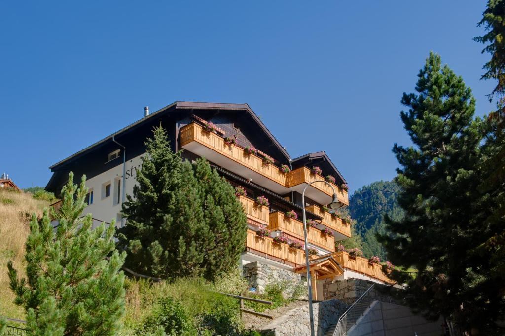 Budova, kde se apartmán nachází