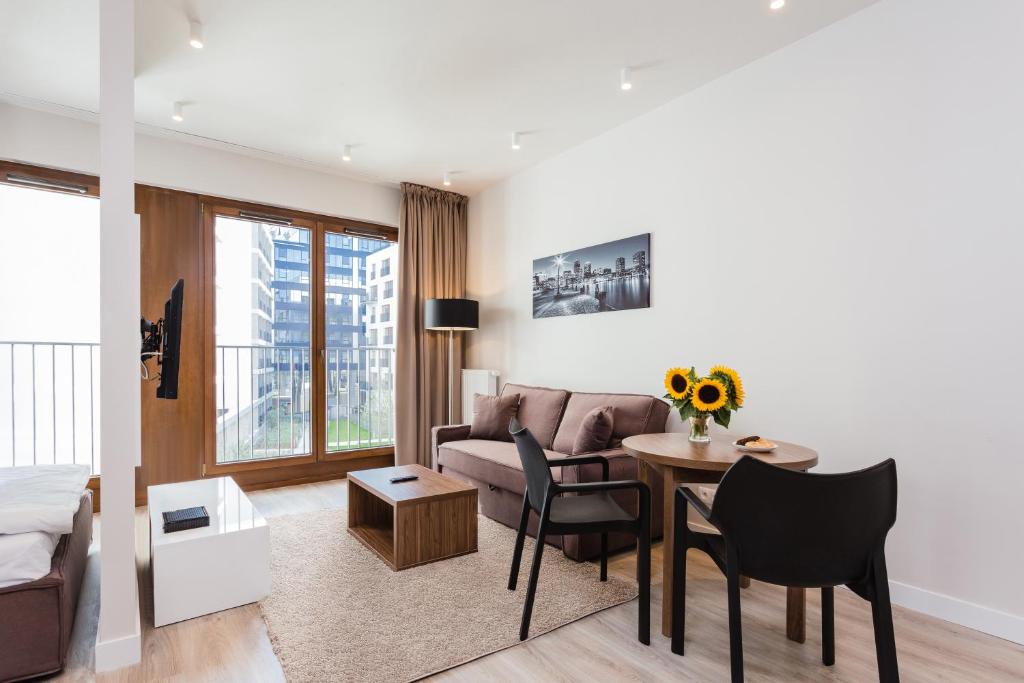 Posedenie v ubytovaní Platinum Residence Mokotów