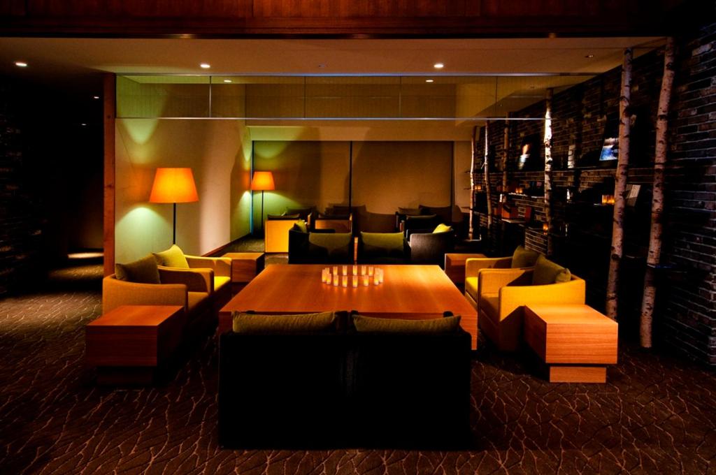 Posezení v ubytování Kamikochi Lemeiesta Hotel
