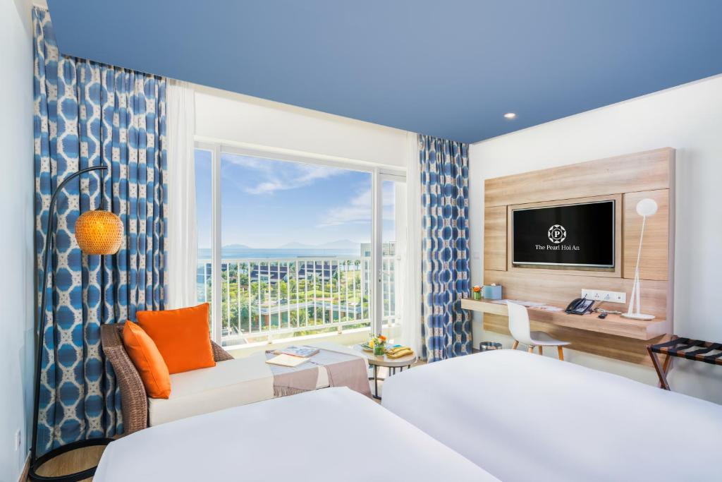 Superior Twin Ocean View includes unlimited Jjimjilbang Spa