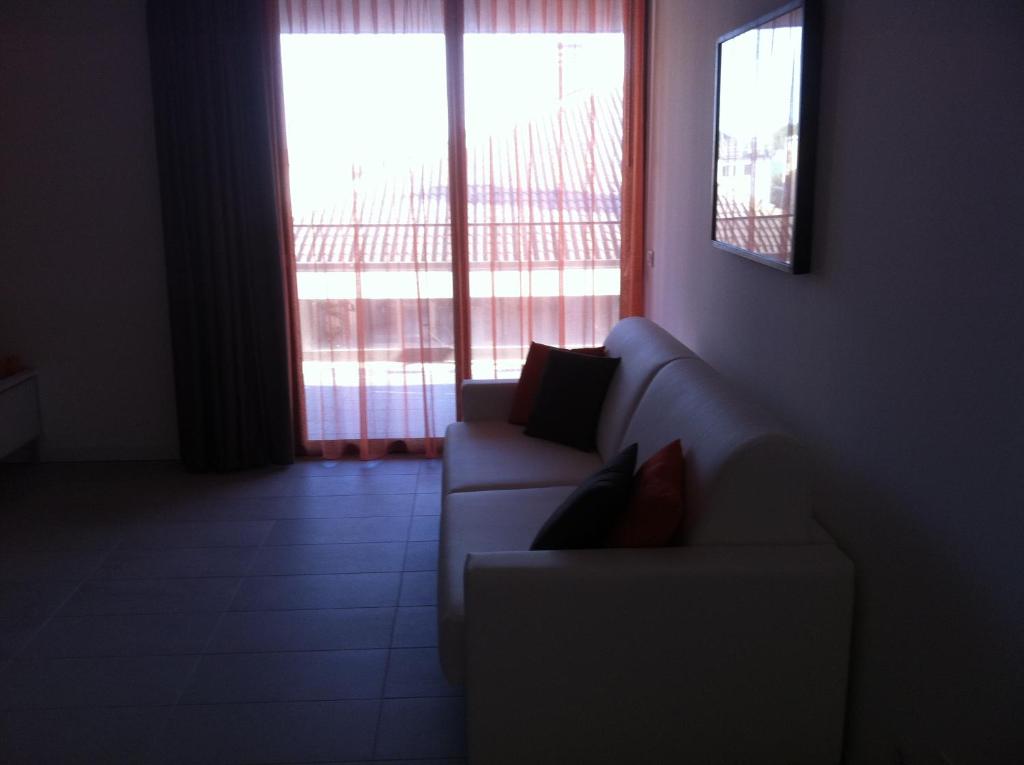 Posezení v ubytování Residence Ormeggio