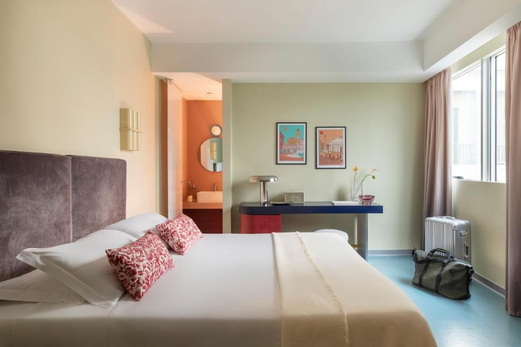 Lova arba lovos apgyvendinimo įstaigoje Moderno Hotel Roma - Adults Only