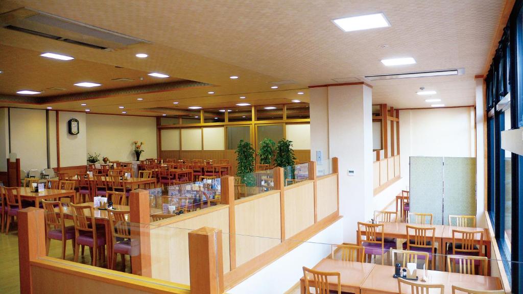 Restaurace v ubytování Yuttarino-Sato Inaka