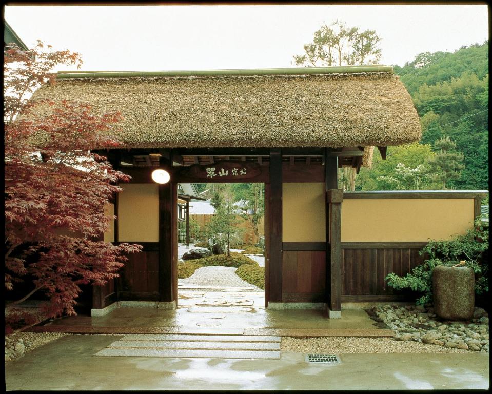 Budova, kde se ryokan nachází