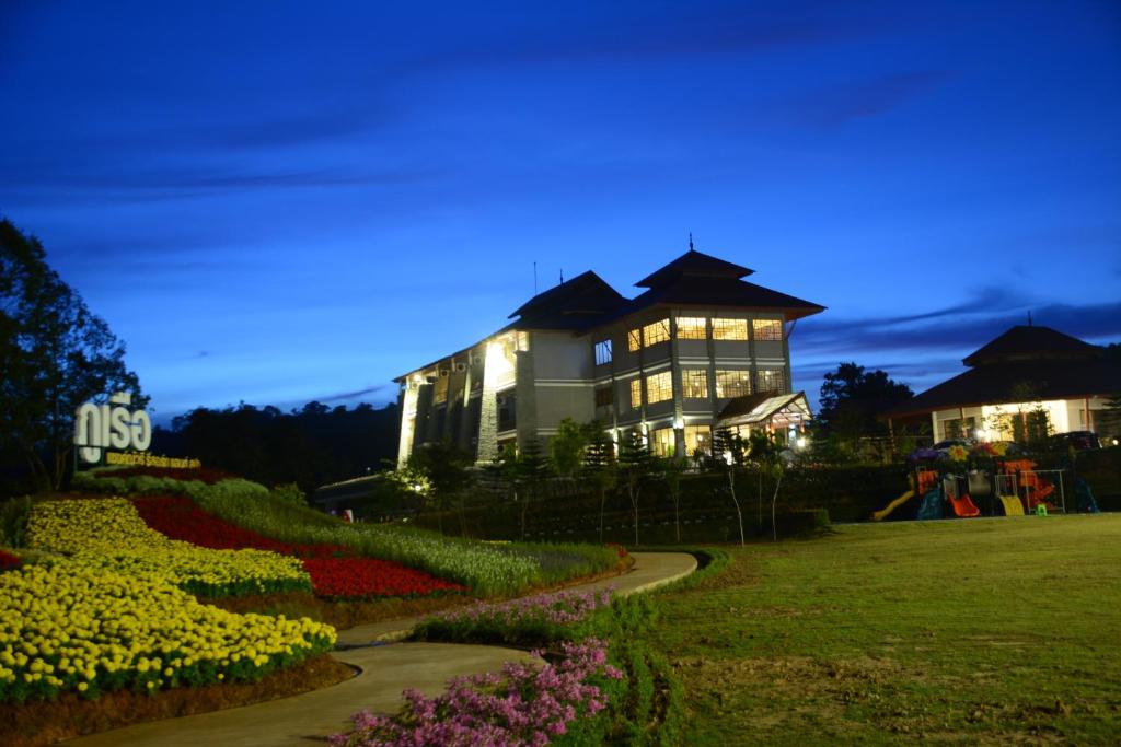 Zahrada ubytování Phurua Sanctuary Resort and Spa