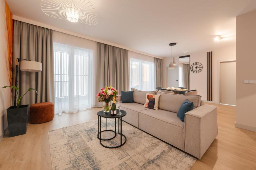 Baltic Waves Resort by PI Apartments - Official Operator - Apartamento Familiar De Edificio 2 Dormitorios. Y
