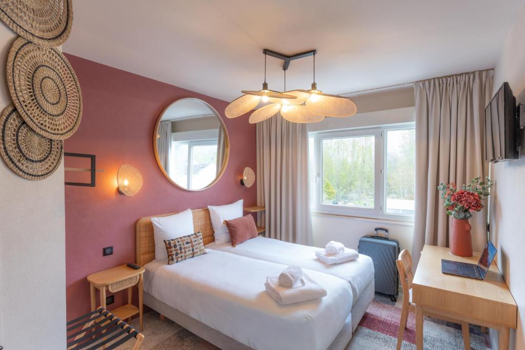 BHOMA Bourges - Hôtel - Standard-Zweibettzimmer