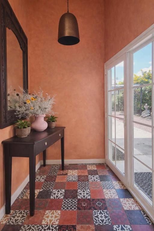 a room with a table and a large window at Hidden Gem in the CBD in Coffs Harbour