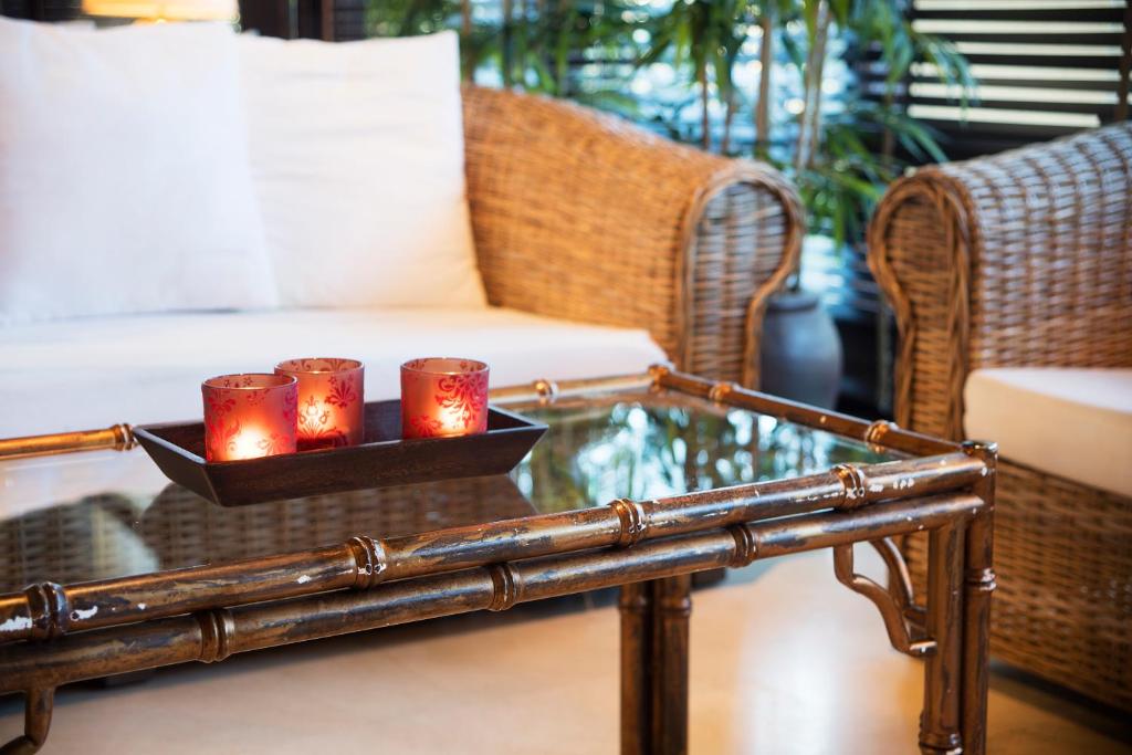 Zona de estar de Luna Park Hotel Yoga & Spa