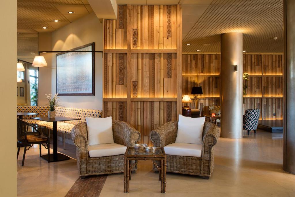 Zona de estar de Luna Park Hotel Yoga & Spa