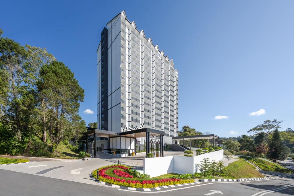 an architectural rendering of a building at Oakwood Cameron Highlands in Cameron Highlands