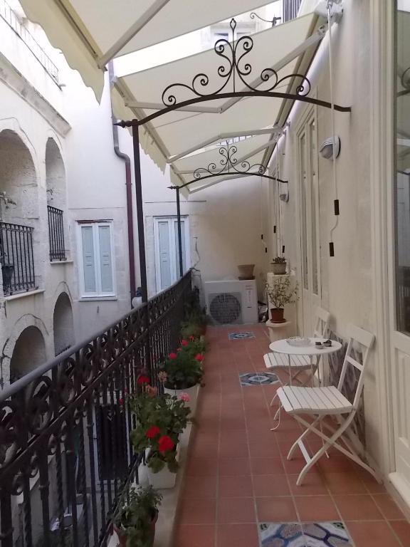 Balkón nebo terasa v ubytování B&B Casa D'alleri