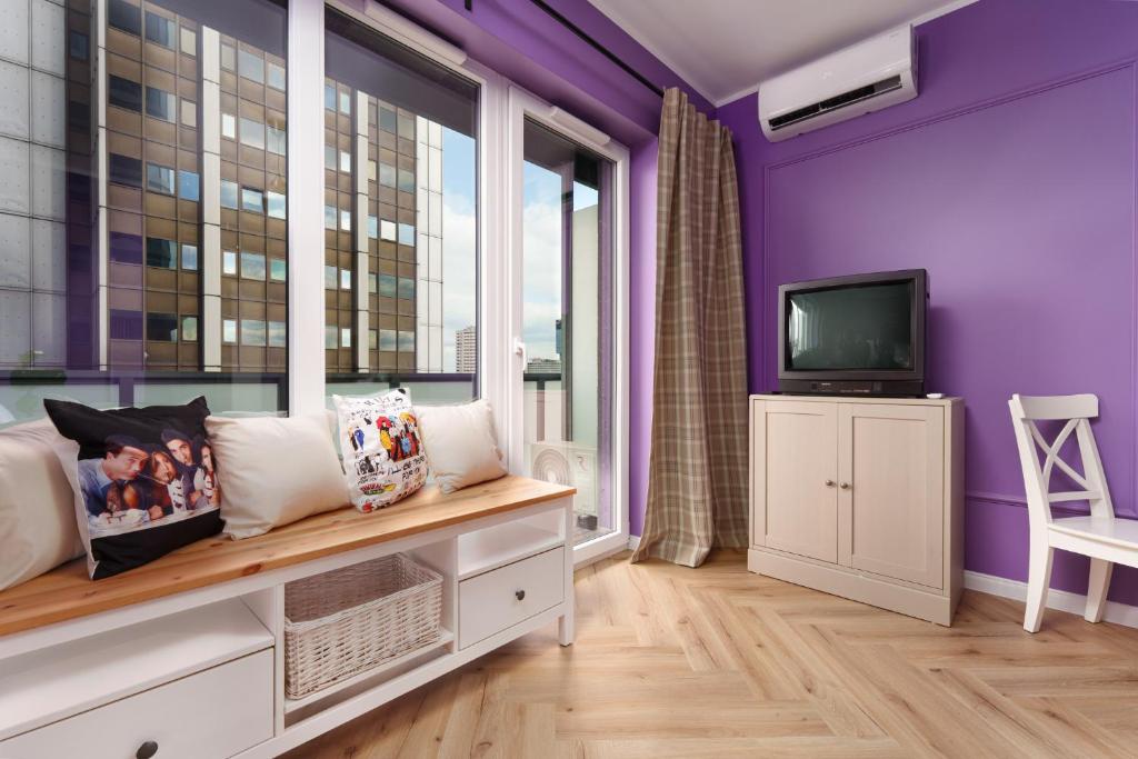 Katowice Sky Apartments Zabrska15 21st Floor or 10th Floor Parking Self Check-In - Apartamento Estudio Con Balcón
