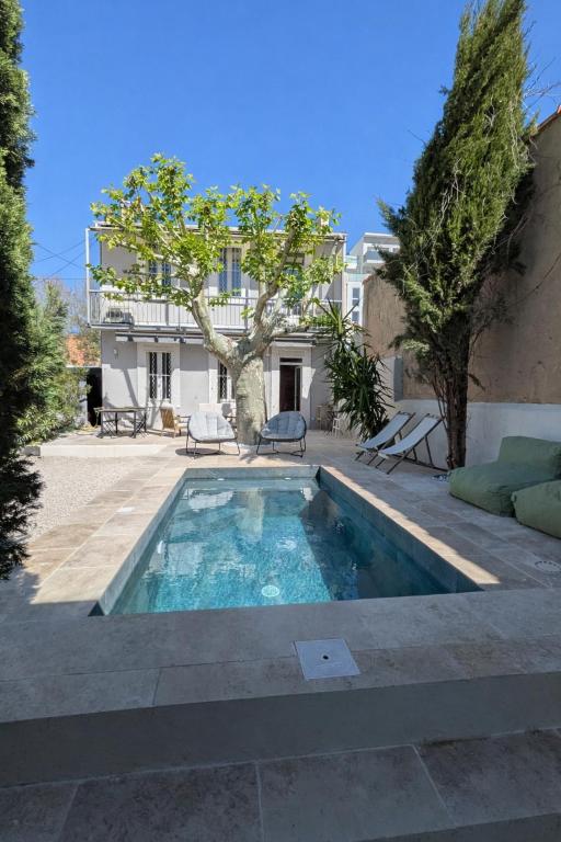 Maison familiale avec grand jardin, 2min de la mer