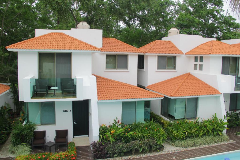 Budova, kde se aparthotel nachází