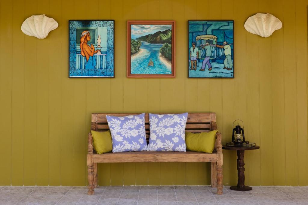 Fare Teiti Beach Bungalow - photo 10 - Moorea, Polynésie