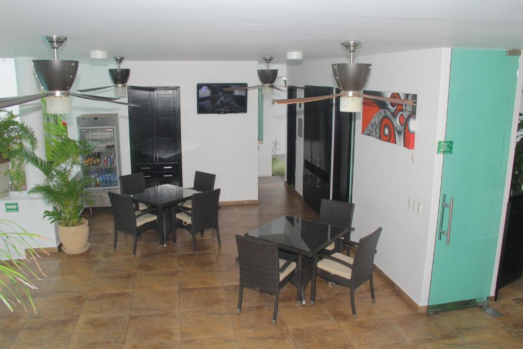 Kuchyň nebo kuchyňský kout v ubytování Villas Maria Isabel