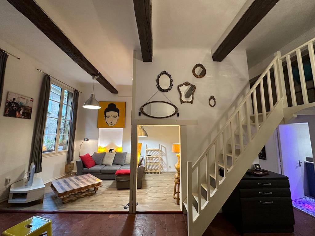 Loft lumineux