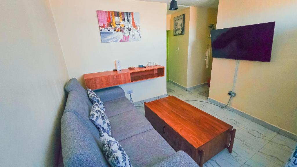 TV a/nebo společenská místnost v ubytování Sapphire EA Homes-B8