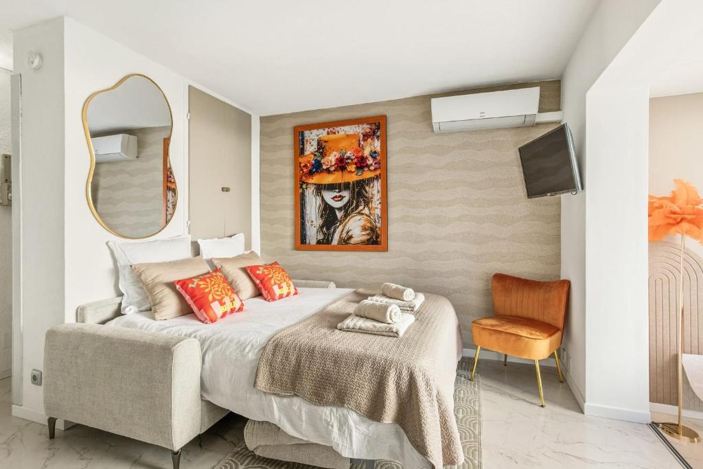 Mandarine d'Ipanema Close to Naturist Village & Tennis