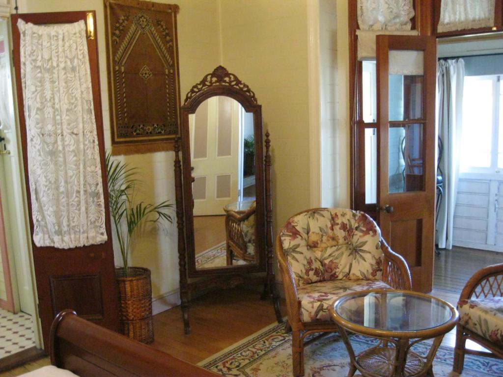 Posezení v ubytování Classique Bed & Breakfast