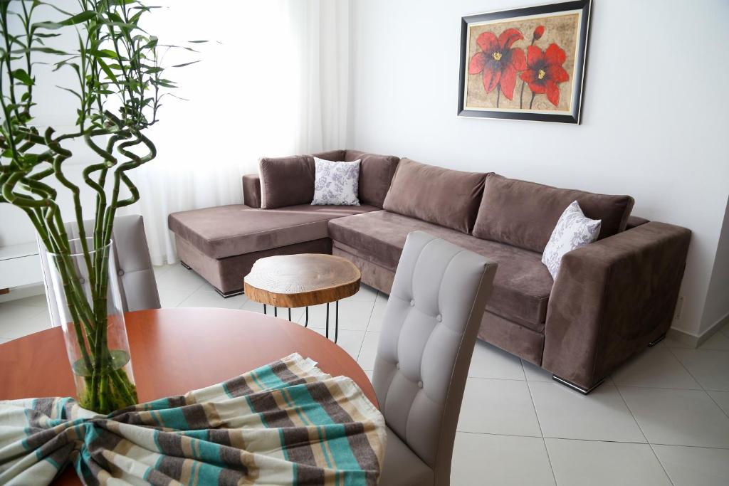 Posezení v ubytování Carpe Diem Apartments-Hotel