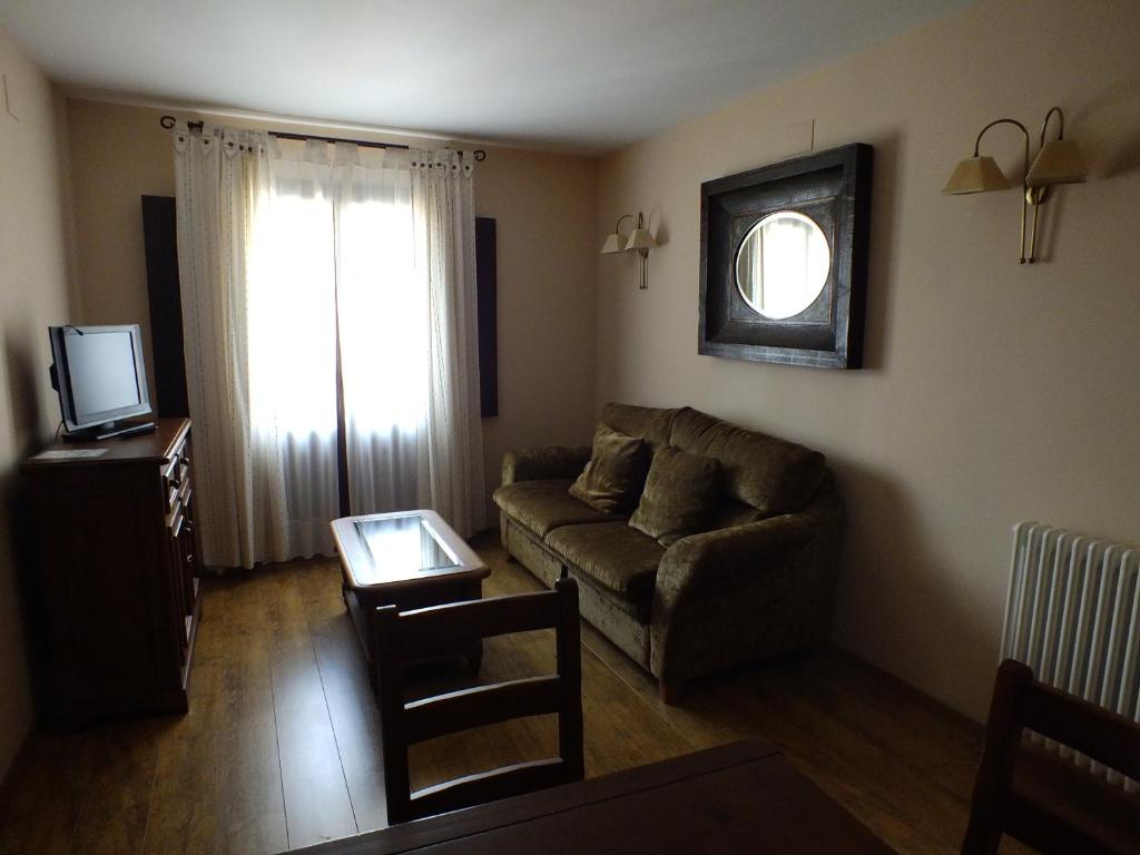 Posezení v ubytování Hotel Areulo