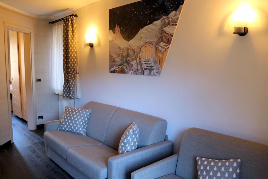 Posezení v ubytování Hotel Bucaneve