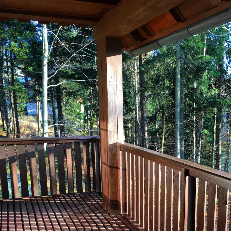 Balkón alebo terasa v ubytovaní Zielarnia Dom Gościnny - Sauna