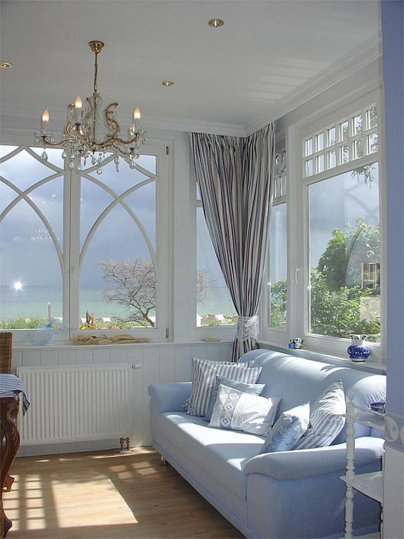 Posezení v ubytování Villa Hansa am Meer