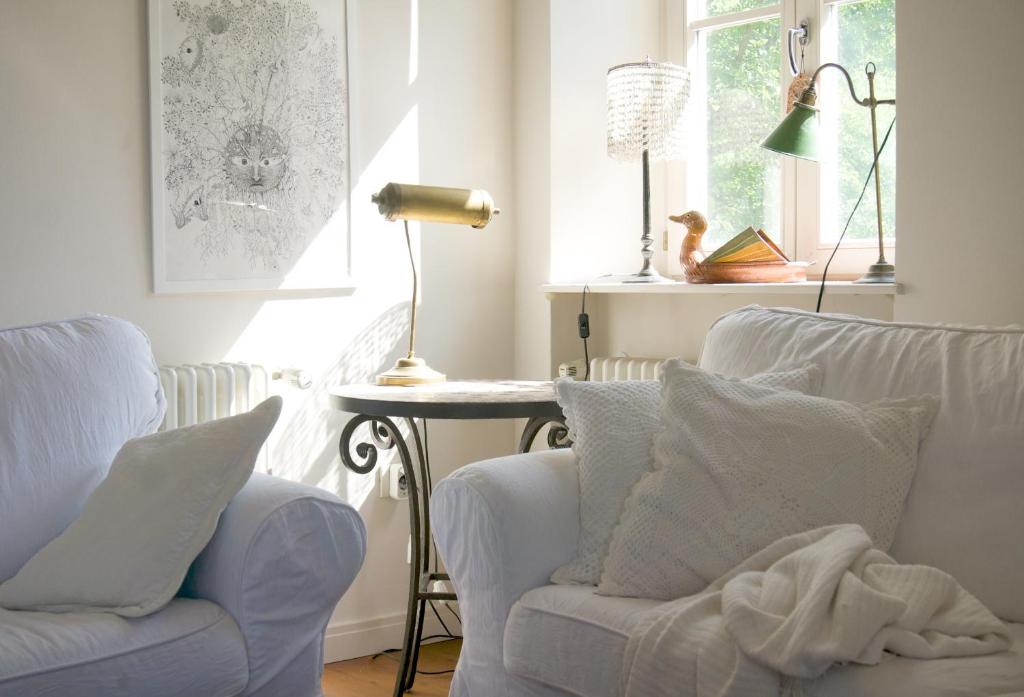 Posezení v ubytování Embassy Row BnB