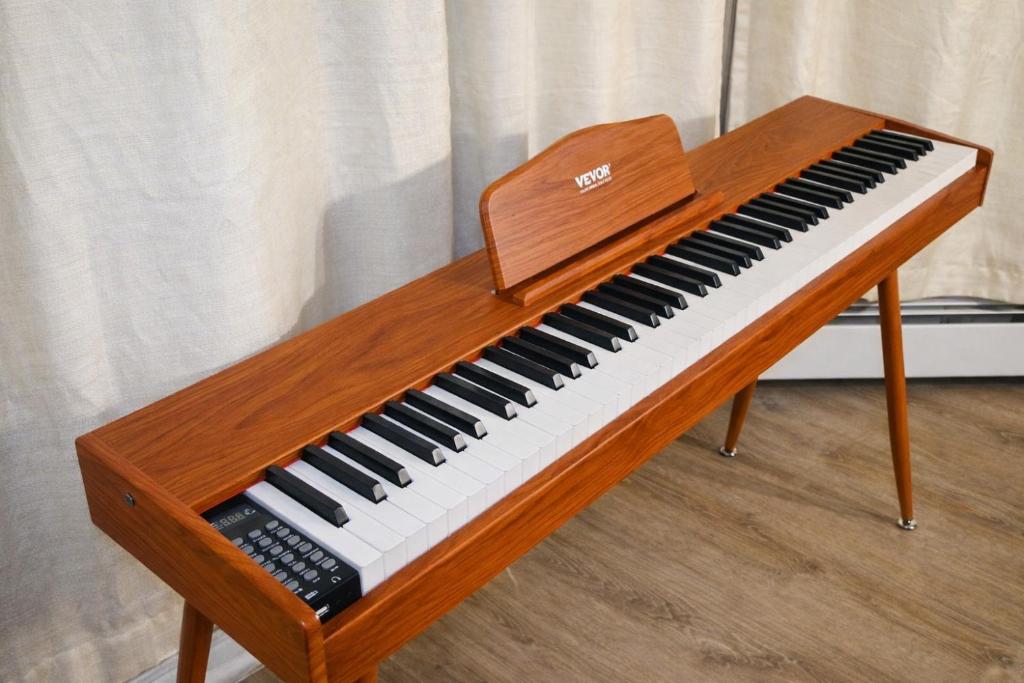 a wooden keyboard sitting on top of a table at Mohegan Sun Getaway Large Group Retreat in Danielson