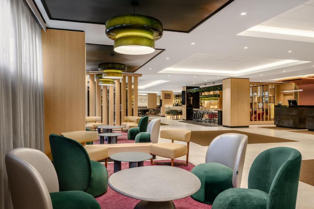 אזור ישיבה ב-Danubius Hotel Arena
