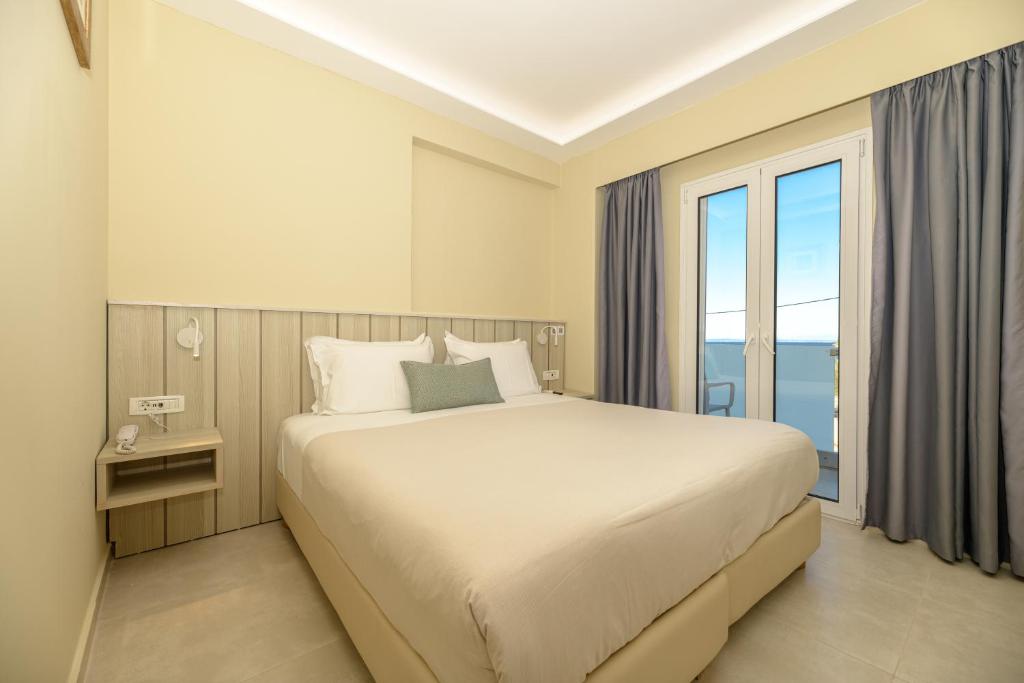 Beachfront Iakinthos, Tsilivi Beach - Улучшенный двухместный номер с двумя кроватями с видом на море