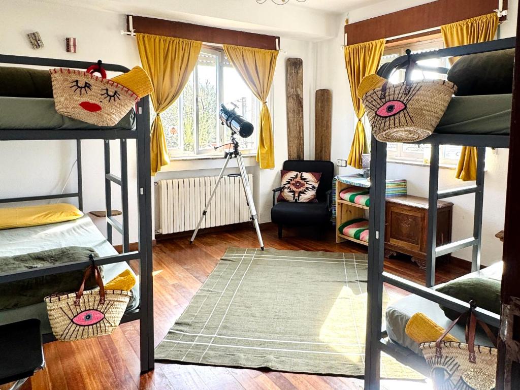 Albergue El Texu - the full service pilgrim experience - Etagenbett Im Gemischten Schlafsaal