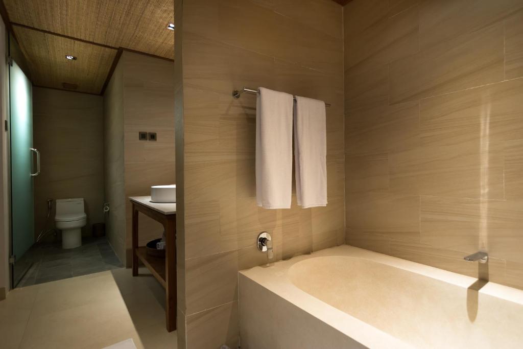 Koupelna v ubytování Ulun Ubud Resort - CHSE Certified
