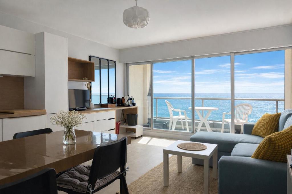 Appartement face mer, balcon - 4 personnes