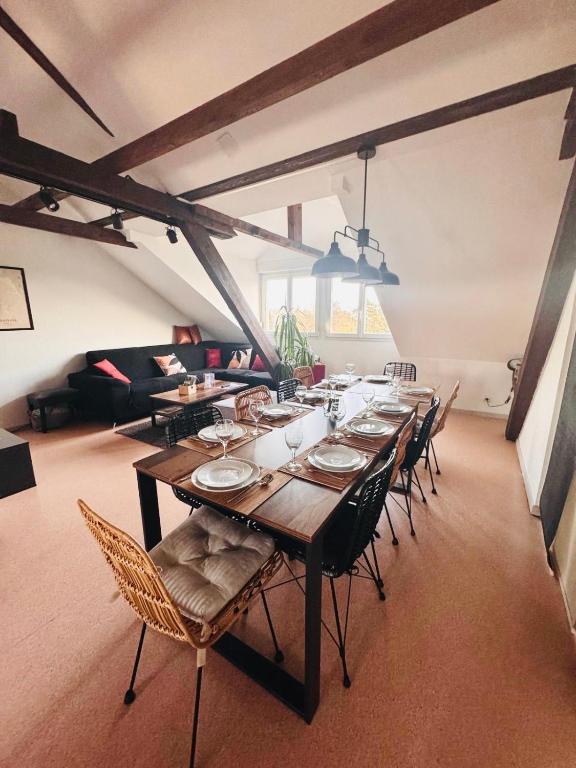 Loft vintage - spacieux 155 m2 - 4 chambres - Parking, Netflix, Wifi Fibre – photo 9