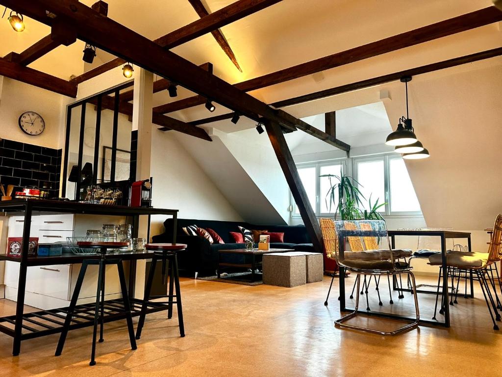 Loft vintage - spacieux 155 m2 - 4 chambres - Parking, Netflix, Wifi Fibre – photo 16