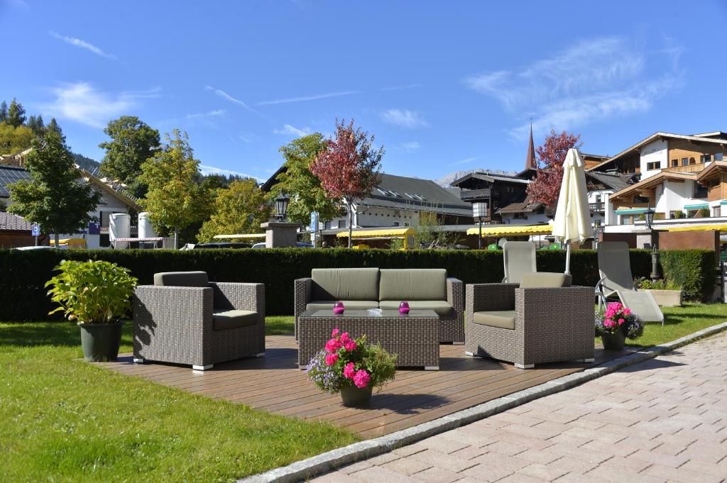 Zahrada ubytování Hotel Haymon