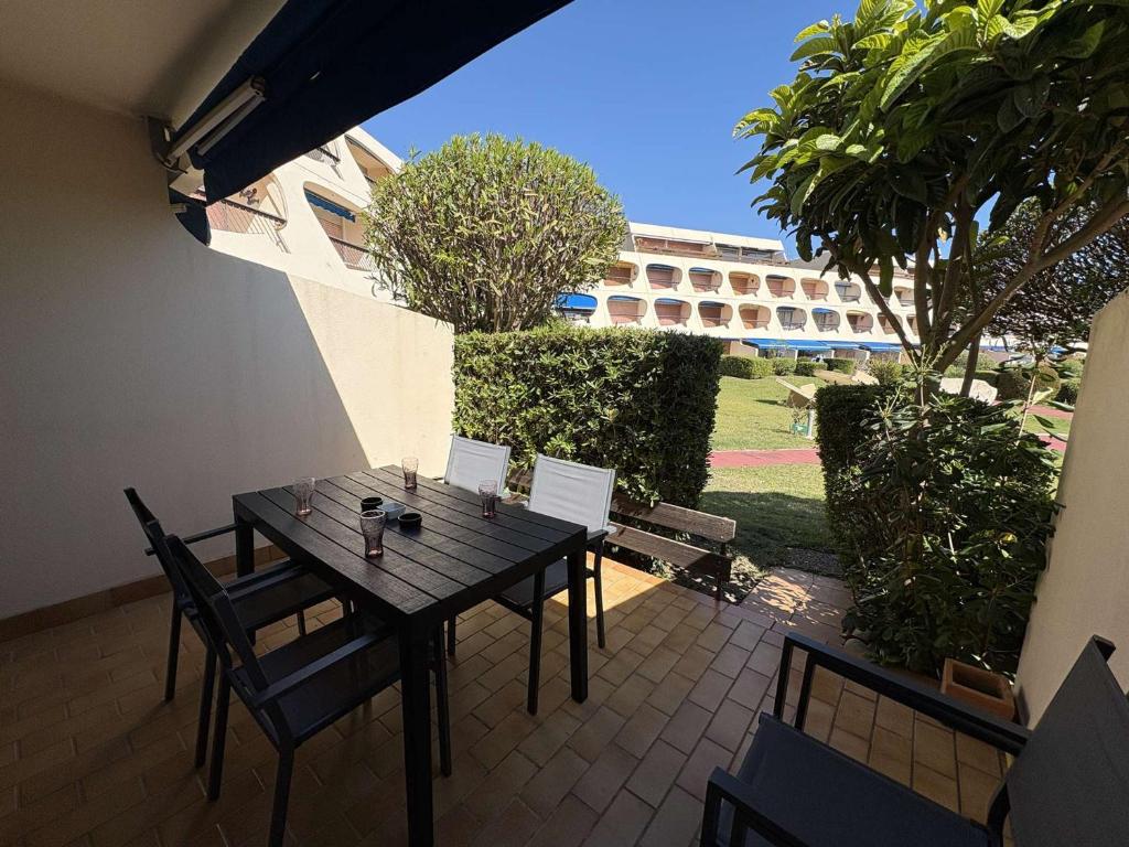 Studio climatisé avec terrasse - 4 pers.