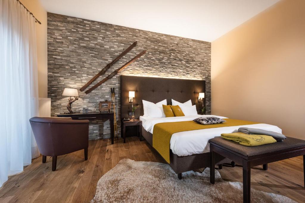 Posteľ alebo postele v izbe v ubytovaní Hotel dasMEI