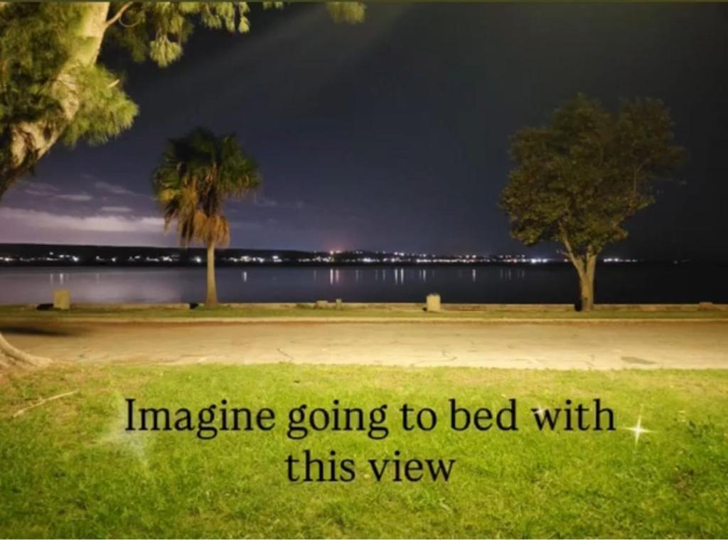 a picture of ainia going to bed with this view at Ocean River in Gqeberha