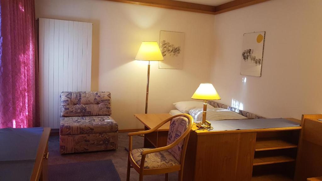 Posezení v ubytování B&B Villa Pattis
