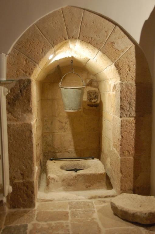 Kylpyhuone majoituspaikassa Antro delle Muse