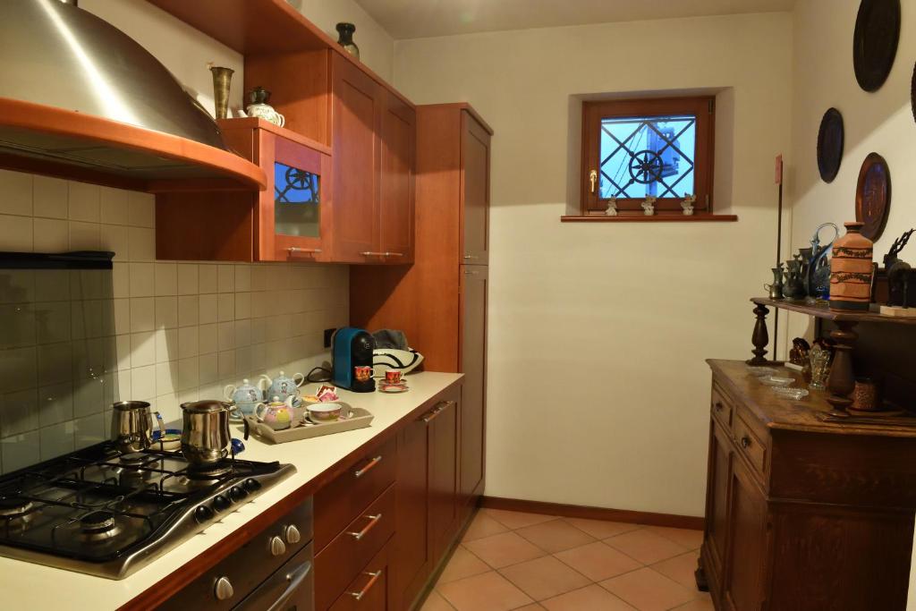 Kuchnia lub aneks kuchenny w obiekcie Agriturismo Memento
