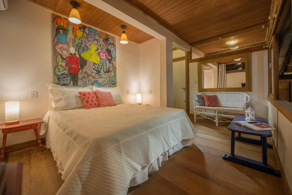 Pousada Enseada das Garças - Doppelzimmer Mit Balkon Und Meerblick