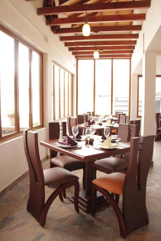 Restaurace v ubytování Hotel Casa Sakiwa