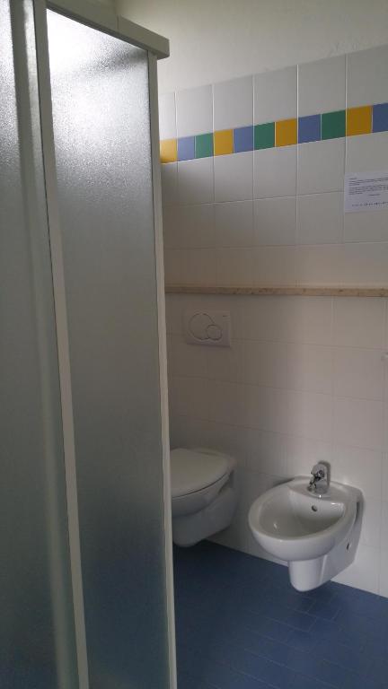 Koupelna v ubytování Hotel Canasta